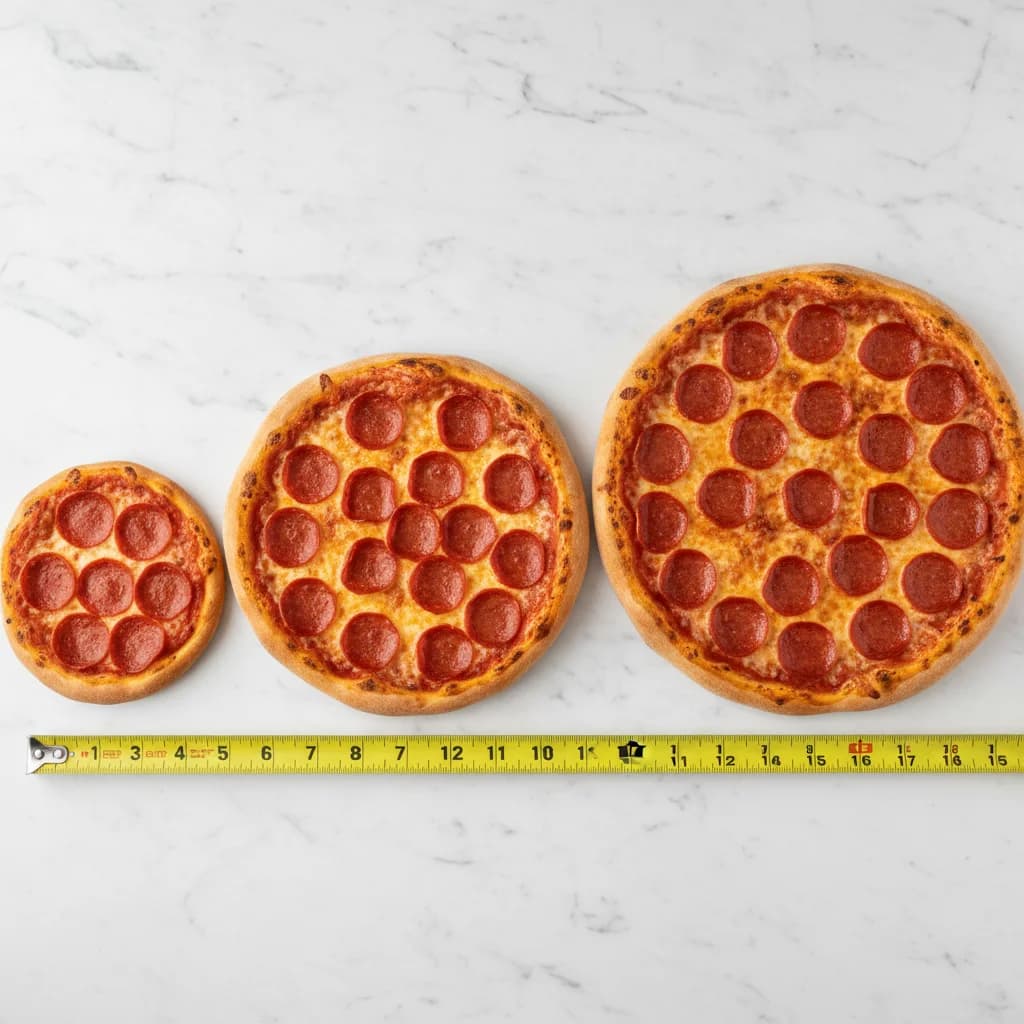 Pizza Size Comparison: Small vs Medium vs Large
